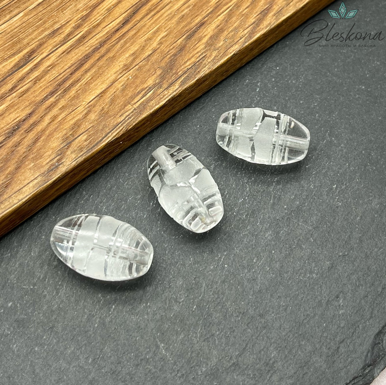 Бусина Дзи Черепаха 19*11,5 мм