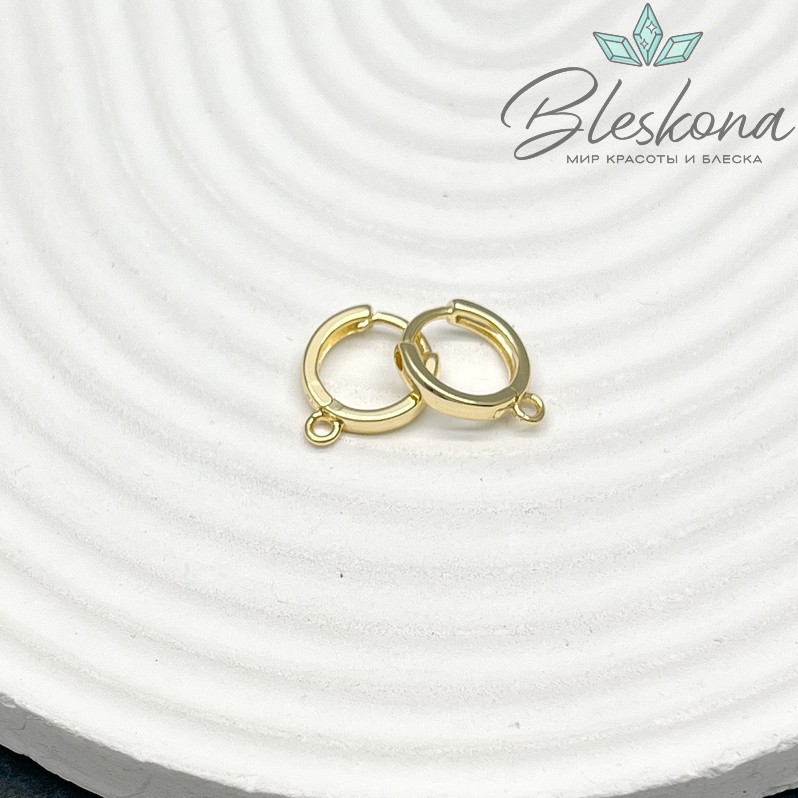 12мм Цвет позолота, Швензы Люкс №4 G-K-082