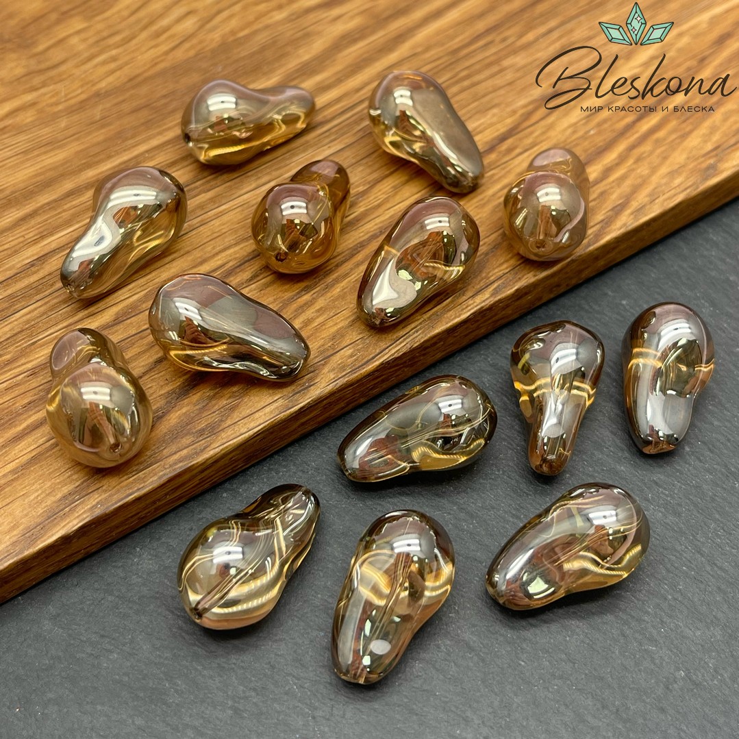 22*13 мм, Стекло Жемчужина Барокко Цвет №8