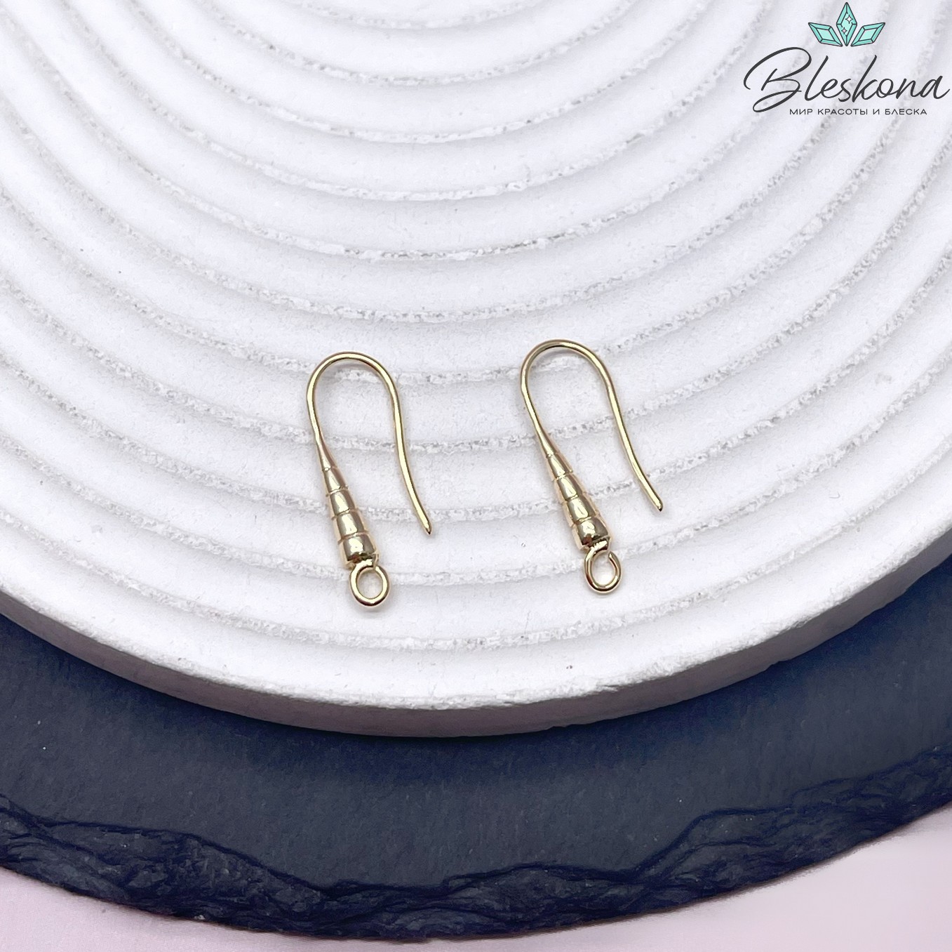 22*3 мм Цвет золото, Швензы крючок 