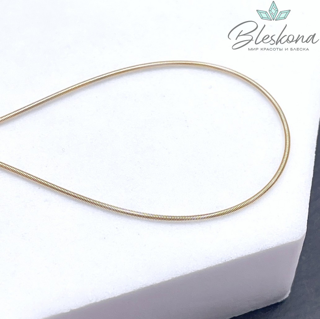 120*0,95 мм Цвет золото, Протектор в виде пружины 