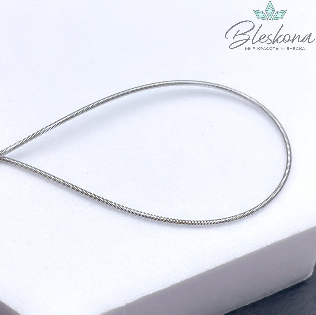 120*0,95 мм Цвет серебро, Протектор в виде пружины 