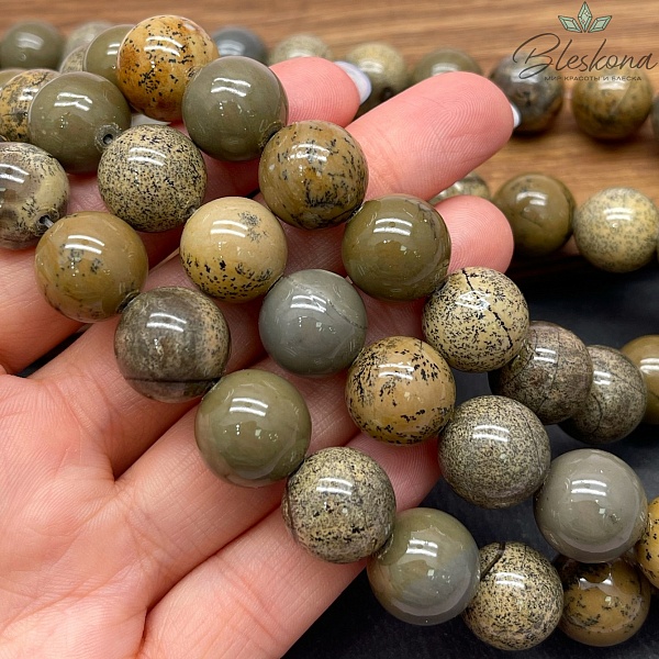 Яшма "чохуа" 14 мм