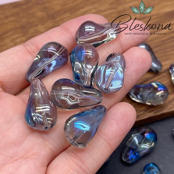 22*13 мм, Стекло Жемчужина Барокко Цвет №4