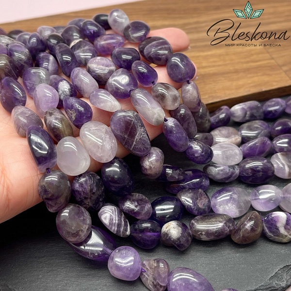 Аметист галтовка (13-16)*(11-12) мм