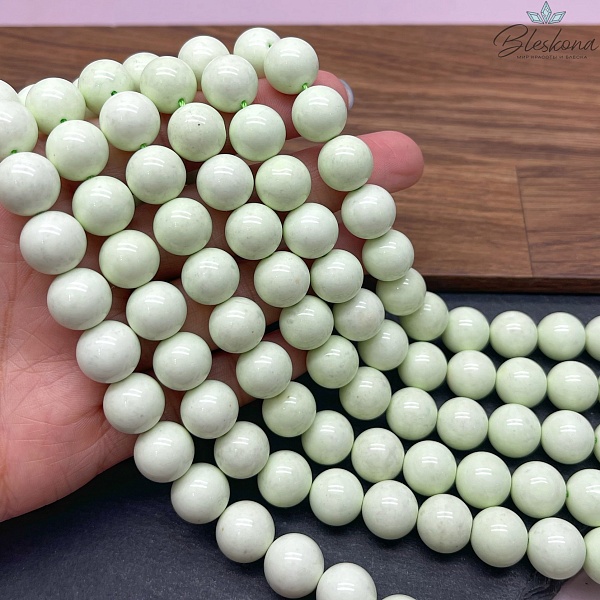 Хризопраз лимонный 12 мм