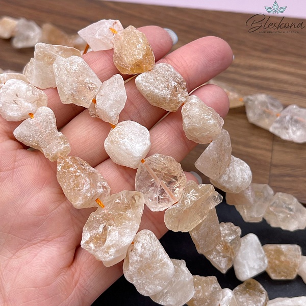 Кварц Цитрин куски (12-18)*(9-17) мм