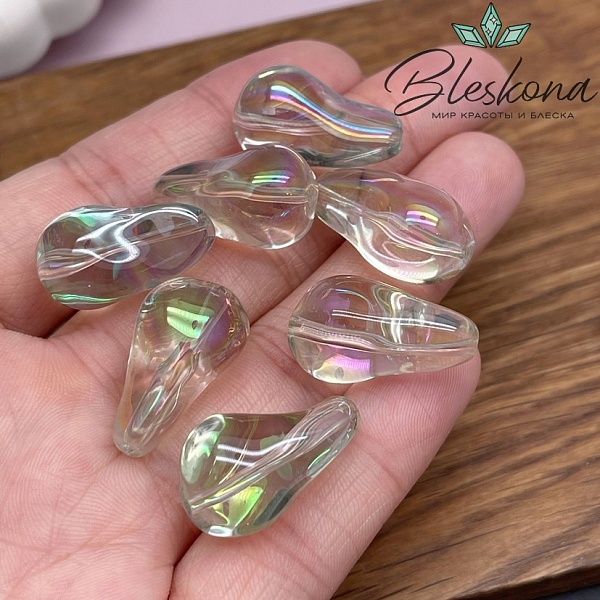 22*13 мм, Стекло Жемчужина Барокко Цвет №1