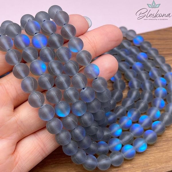 8 мм, Опал серый матовый имитация 