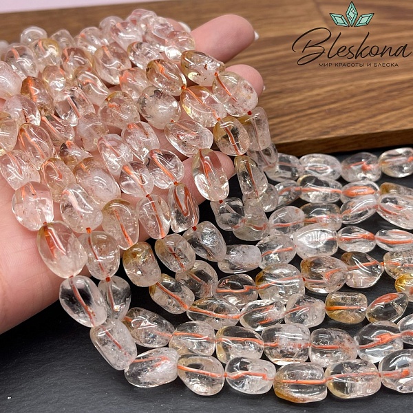 Цитрин галтовка №4 (13-15)*(10-12) мм