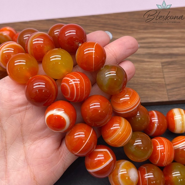 Агат шар 20 мм 