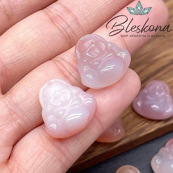 18*17 мм Подвеска Улыбающийся Будда (Хотэй)