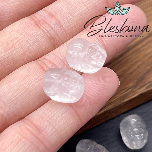 13*9 мм Резная бусина Пи Яо Горный Хрусталь