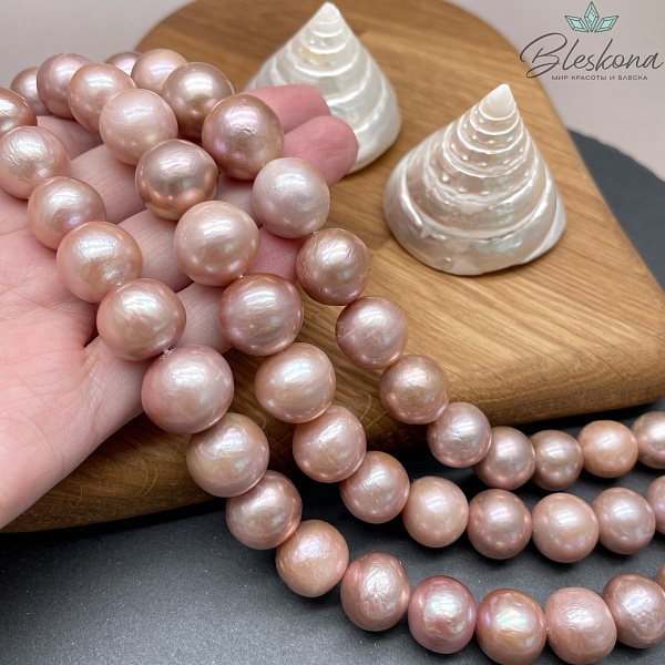 Жемчуг шар фиолетовый на увеличение 11,5-15,5 мм 