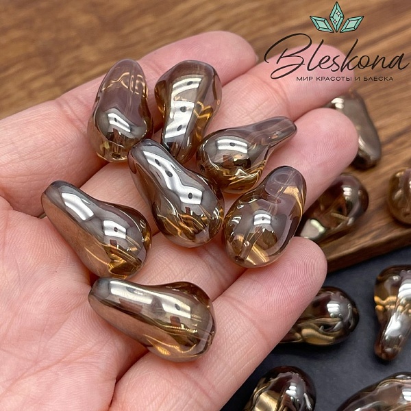 22*13 мм, Стекло Жемчужина Барокко Цвет №8