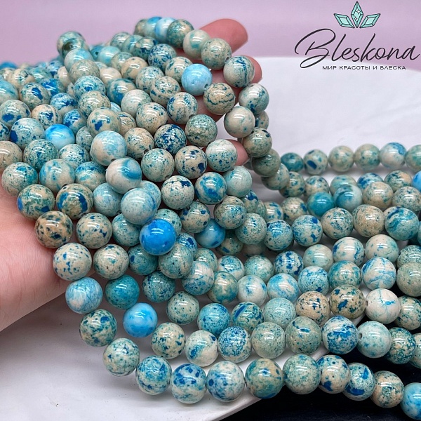 Травертин голубой 10 мм