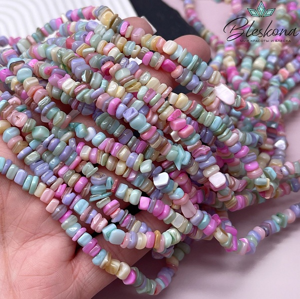 Перламутр микс фриформ 1-3*5 мм