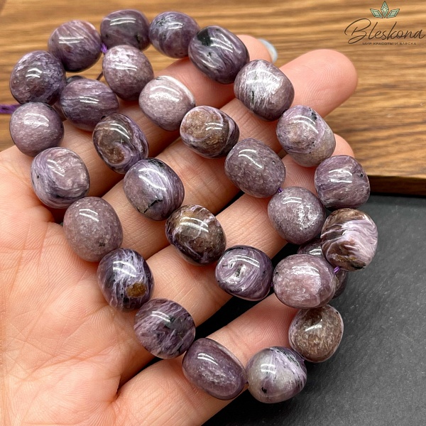 Чароит галтовка (13-14)*(11-11,5) мм